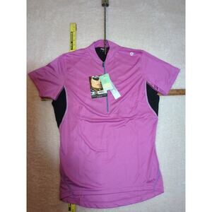 AGU Brand NWT Short Sleeve bike Women Cool Dry Cycling/Athletic xl dri-tech